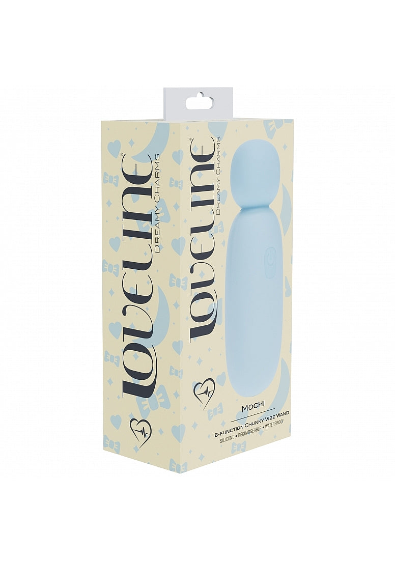 Shots Toys | LOVELINE Mochi - Mini Chunky Vibe Wand - Blue