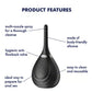 Satisfyer Clean & Play Intimate Shower Anal Douche - Black