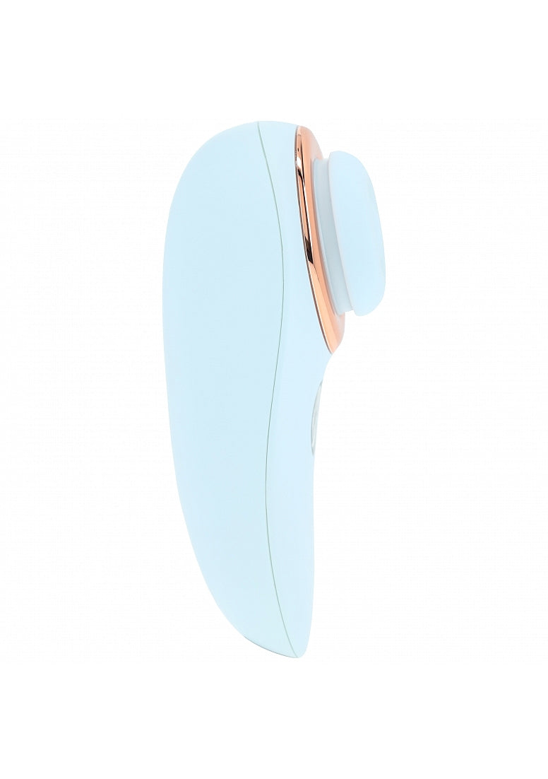 Shots Toys | LOVELINE Aurie - AirTapTech Tapping and Sucking Vibrator - Blue