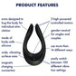 Satisfyer Endless Joy Black - Couples Vibrator