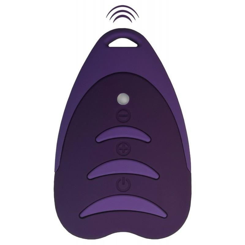 Adrien Lastic Silexd 8" Model 1 Remote Control LRS Vibrating Dildo Flesh