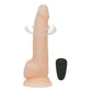 Naked Addiction 8" Rotating & Vibrating Dildo with Remote – Beige