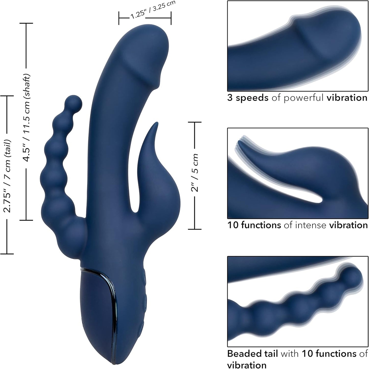 Calexotics III Triple Orgasm - Triple Vibrator