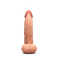 COTR | B-Vibe Slipskin Realistic Silicone Dildo - 8" Girthy Mocha