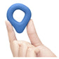 COTR | B-Vibe Flex Ring Drip - Silicone Cock Ring - Blue
