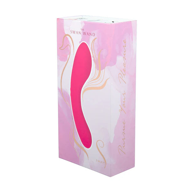 The Swan Wand - Dual Vibrating Wand - Pink
