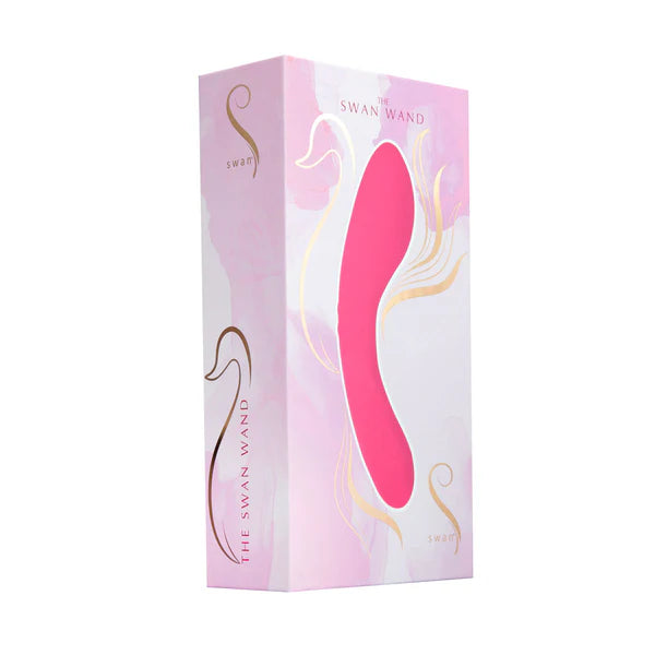 The Swan Wand - Dual Vibrating Wand - Pink