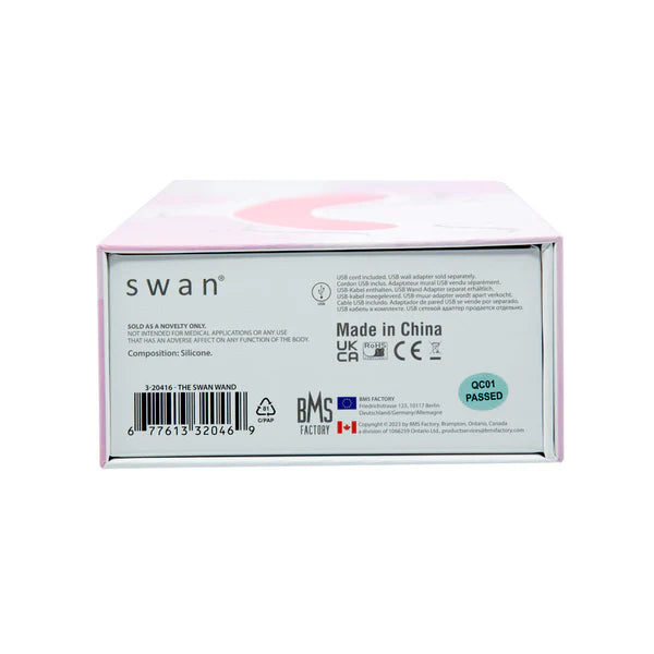 The Swan Wand - Dual Vibrating Wand - Pink