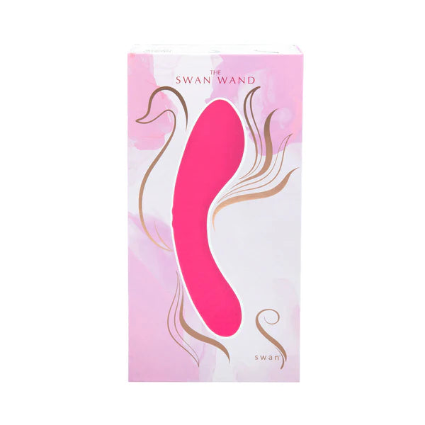 The Swan Wand - Dual Vibrating Wand - Pink