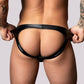 Male Power Liquid Onyx 2.0 Moonshine Jock Black Size S/M or L/XL