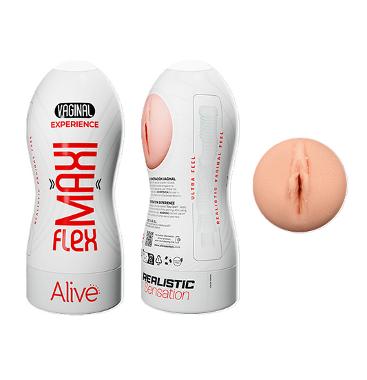 Adrien Lastic Alive Vaginal Maxi Flex Flesh Masturbator Size L