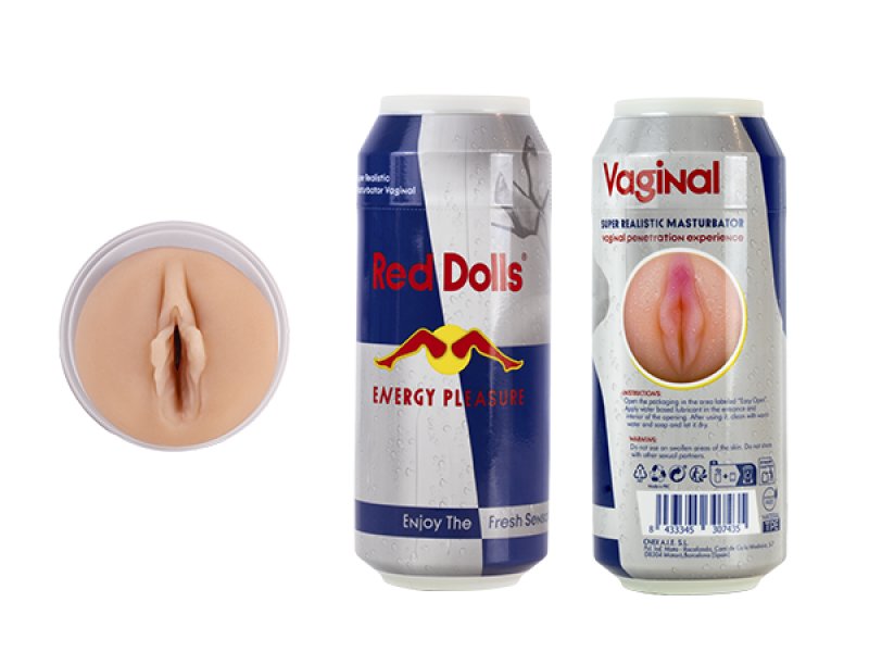 Adrien Lastic Alive Red Bull Pussy Stroker Masturbator Flesh