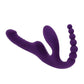 Playboy Pleasure HUG IT OUT Strapless Strap-On Triple Vibrator w Remote