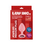 Luv Inc Jp31: Jeweled Plug with 3 Exchangeable Jewel Stones