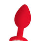 Shots Toys | OUCH! Regular Diamond Butt Plug Red