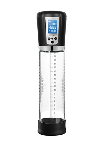 Shots Toys | PUMPED Premium Rechargeable Automatic LCD Pump Transparent
