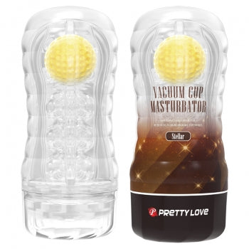 Pretty Love Vacuum Cup Ball-Rolling Masturbator (Stellar)