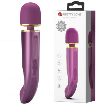 Pretty Love Charming Massager 9.4" Vibrator Massage Wand Purple
