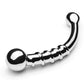 Le Wand Bow  - Stainless Steel Dual-Ended Wand for G-Spot/Prostate Stimulation