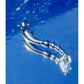 Le Wand Swerve - Stainless Steel Dual-Ended Wand for Anal Stimulation