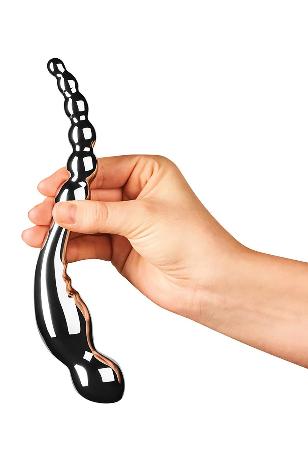 Le Wand Swerve - Stainless Steel Dual-Ended Wand for Anal Stimulation