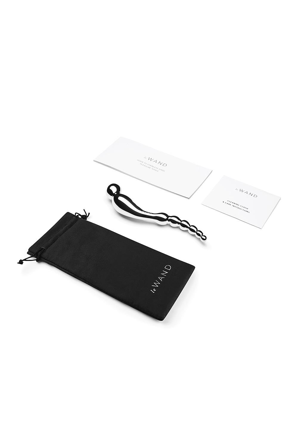 Le Wand Swerve - Stainless Steel Dual-Ended Wand for Anal Stimulation