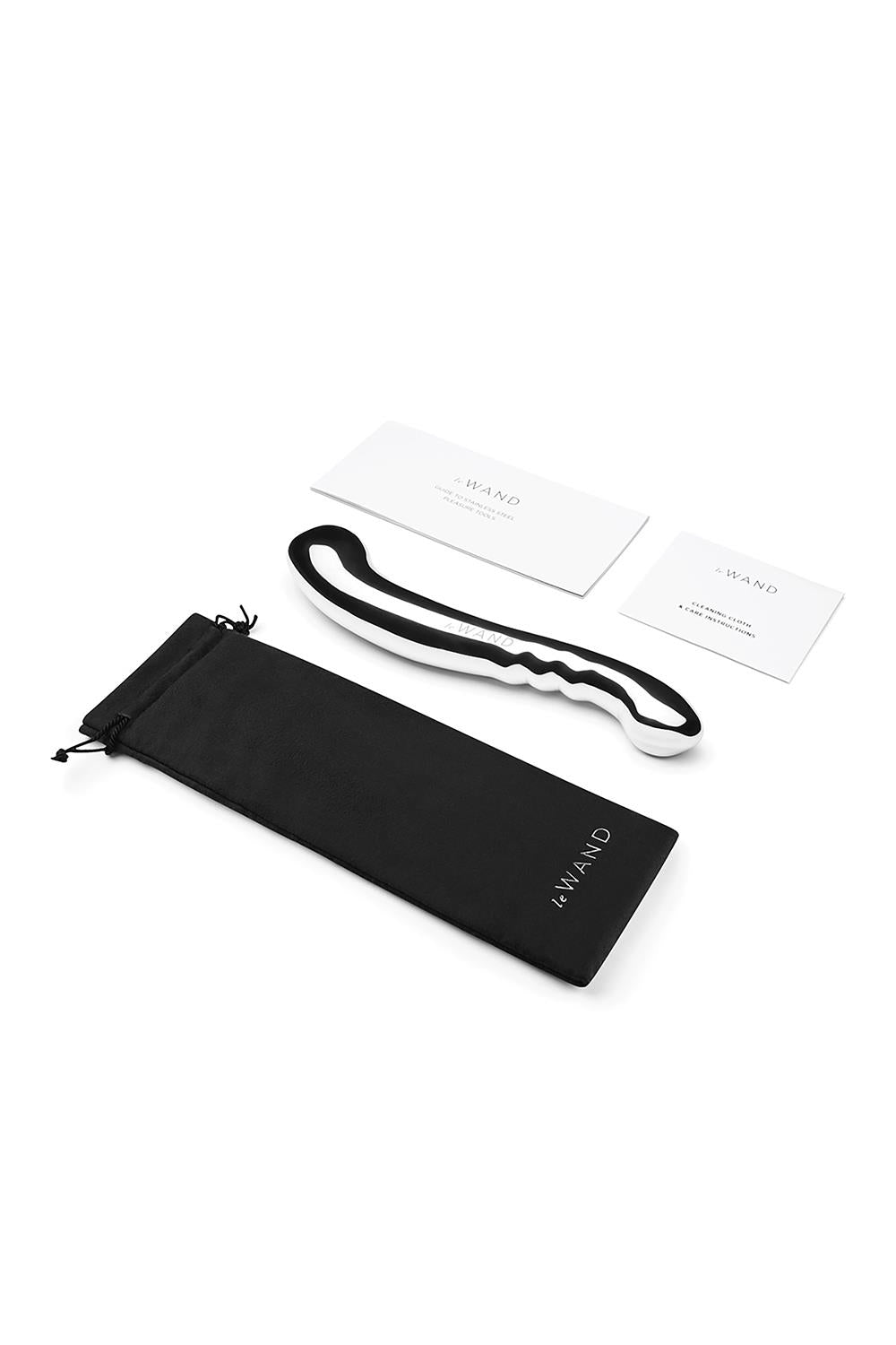 Le Wand Contour - Stainless Steel Dual-Ended Wand for G-Spot/Prostate Stimulation