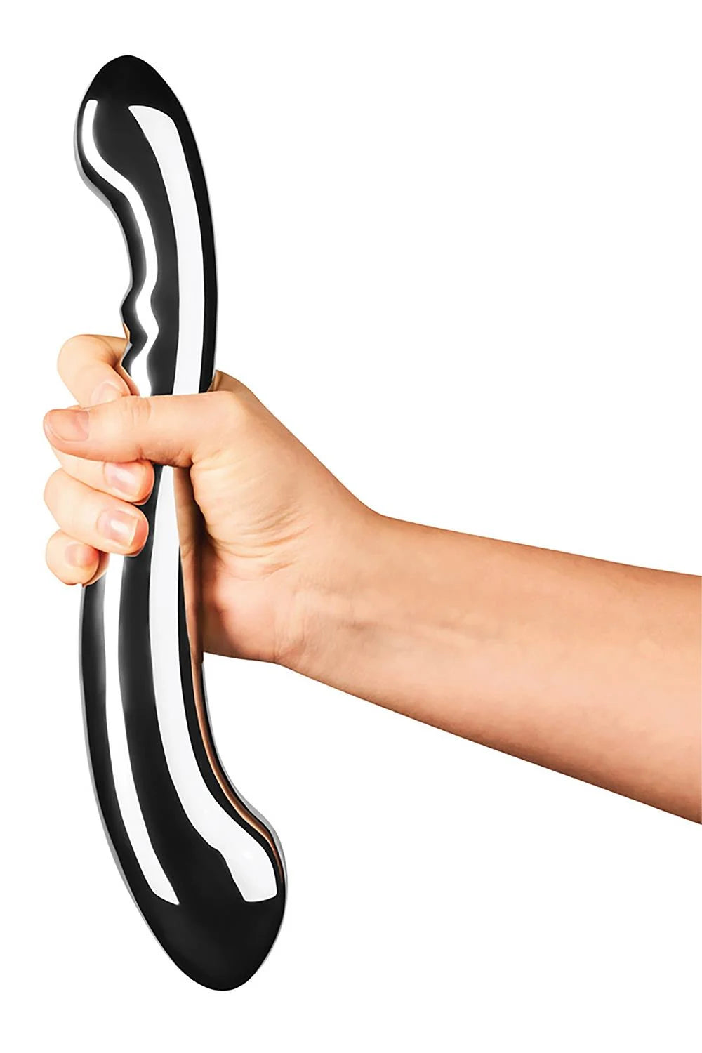 Le Wand Contour - Stainless Steel Dual-Ended Wand for G-Spot/Prostate Stimulation