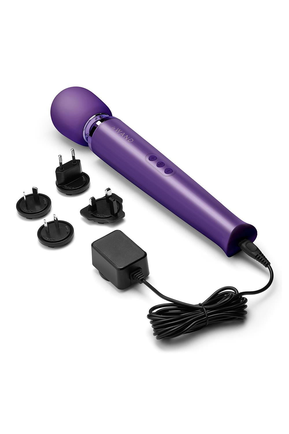 Le Wand Rechargeable Vibrating Massager Vibrator Purple