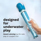 Le Wand Dive Submersible Rechargeable Vibrating Massager Vibrator Blue