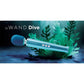 Le Wand Dive Submersible Rechargeable Vibrating Massager Vibrator Blue