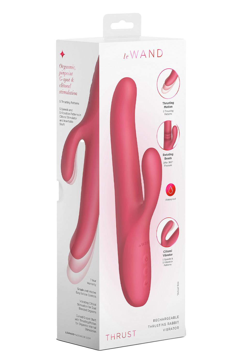 Le Wand Lick - Thrusting Rabbit Vibrator