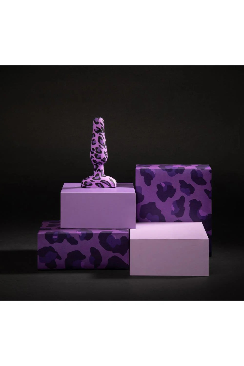 COTR | B-Vibe Novice Plug Leopard Vibrating Anal Plug