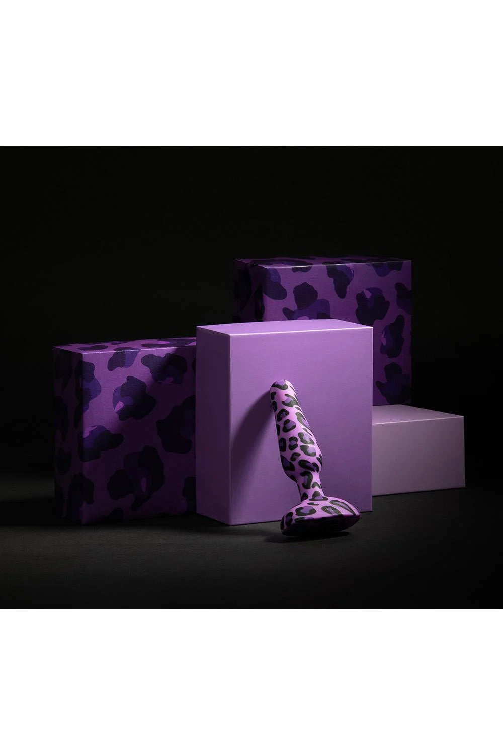 COTR | B-Vibe Novice Plug Leopard Vibrating Anal Plug