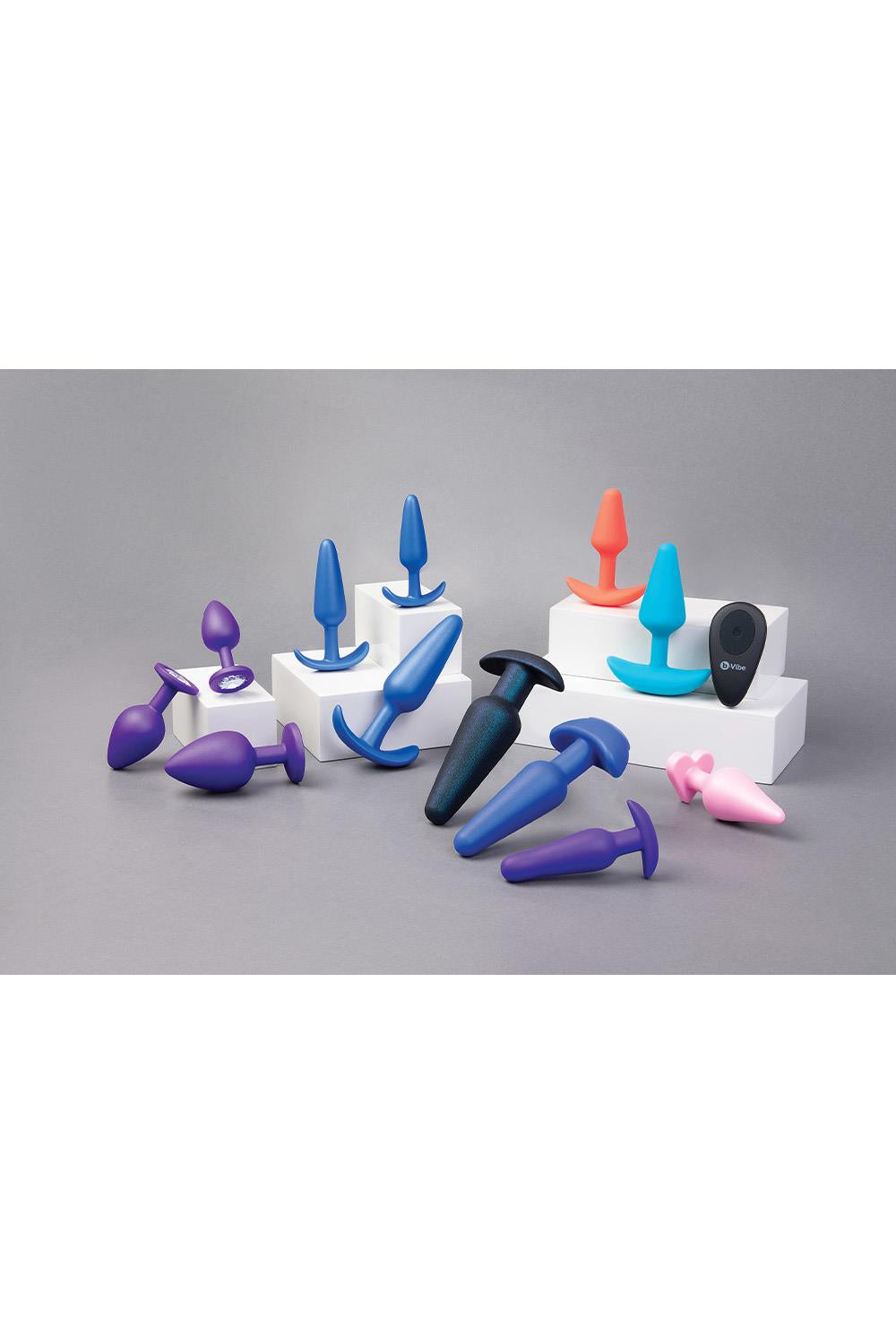 COTR | B-Vibe Butties B-Mine Silicone Heart Butt Plug