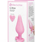 COTR | B-Vibe Butties B-Mine Silicone Heart Butt Plug