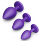 COTR | B-Vibe Jewel Butties Bundle - 3 Piece Anal Training Set