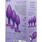 COTR | B-Vibe Jewel Butties Bundle - 3 Piece Anal Training Set
