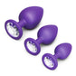 COTR | B-Vibe Jewel Butties Bundle - 3 Piece Anal Training Set