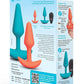 COTR | B-Vibe Butties Anal Training Set - 2 Piece Set with Remote Control
