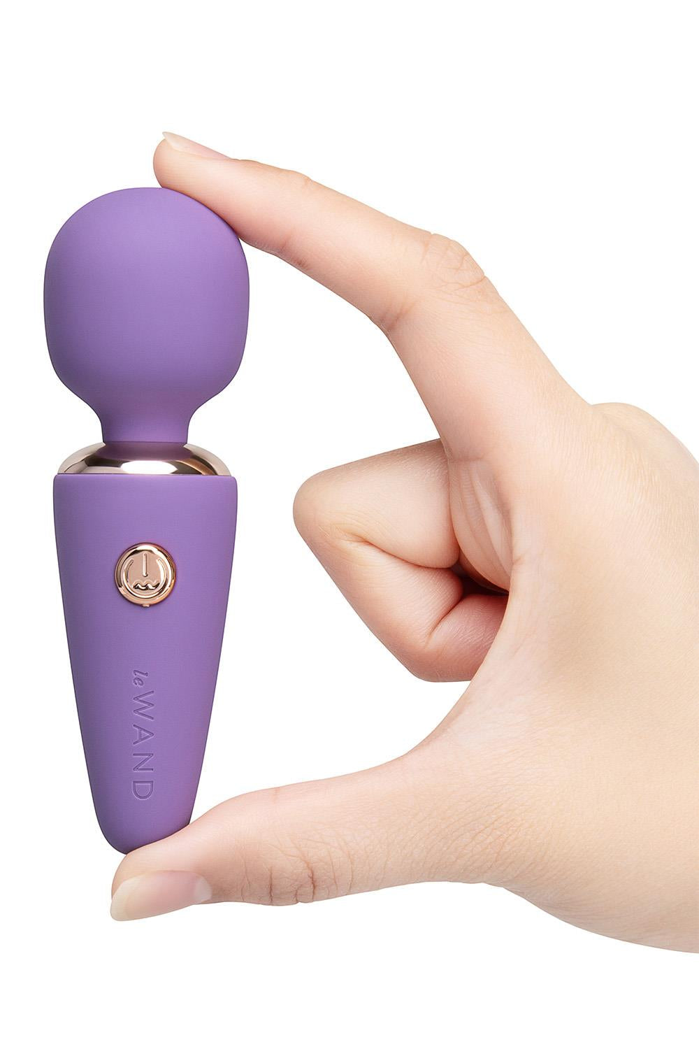 Le Wand Mini Vibe MicroWand Micro Wand Massager Violet