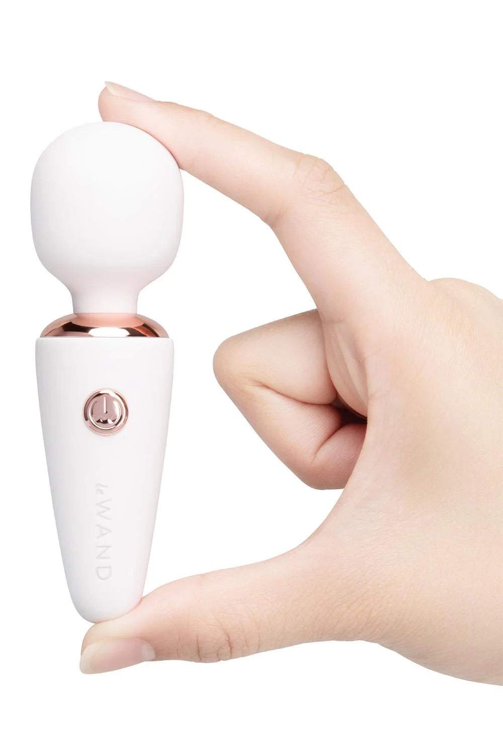 Le Wand Mini Vibe MicroWand Micro Wand Massager White