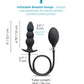 COTR | B-Vibe Beaded Inflatable Anal Plug