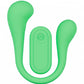 Shots Toys | LOVELINE FlexEase - Remote Controlled Flexible Dual Ended Vibrator - Green