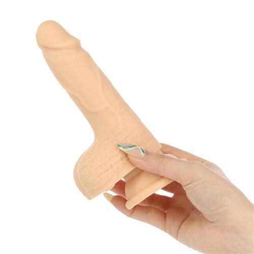 Naked Addiction 6.5" Thrusting Dong - Flesh