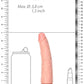 Shots Toys | REALROCK Realistic Slim Dildo without Balls - Flesh 15.5cm (6") Dong