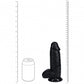 Shots Toys | REALROCK Realistic Extra Thick Dildo with Balls - 8" / 20cm - Black