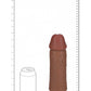Shots Toys | REALROCK - Realistic Extra Thick Dildo without Balls 10" / 25.4cm - Tan