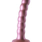 Shots Toys | OUCH! Beaded G-Spot Dildo - 5" / 13 cm - Rose Gold
