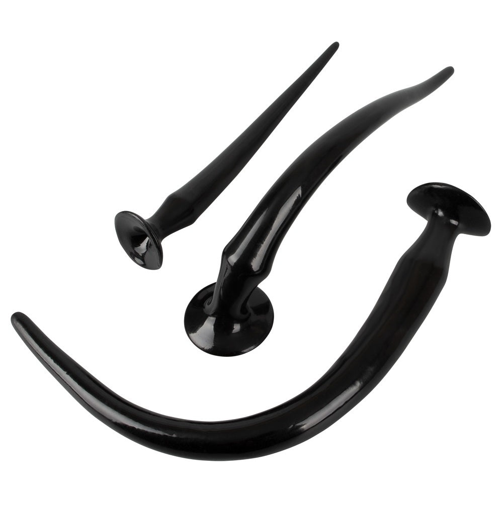 Orion | You2Toys Super Long Flexible Butt Plug Set Black